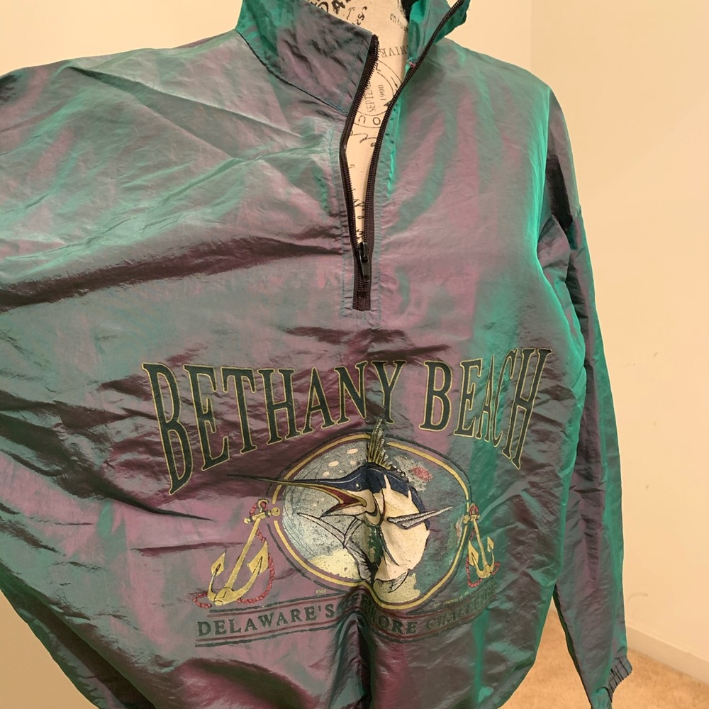 Bethany Beach Multicolor Windbreaker Jacket